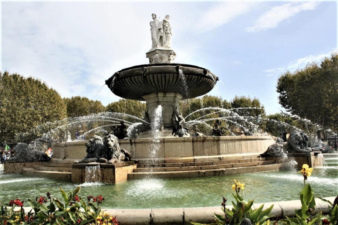 Augustins Fountain Cosy Aix Centre Historique A 3 Minutes De Cours Mirabeau -wifi-smart Tv-rue Calme Appartement Aix-en-Provence